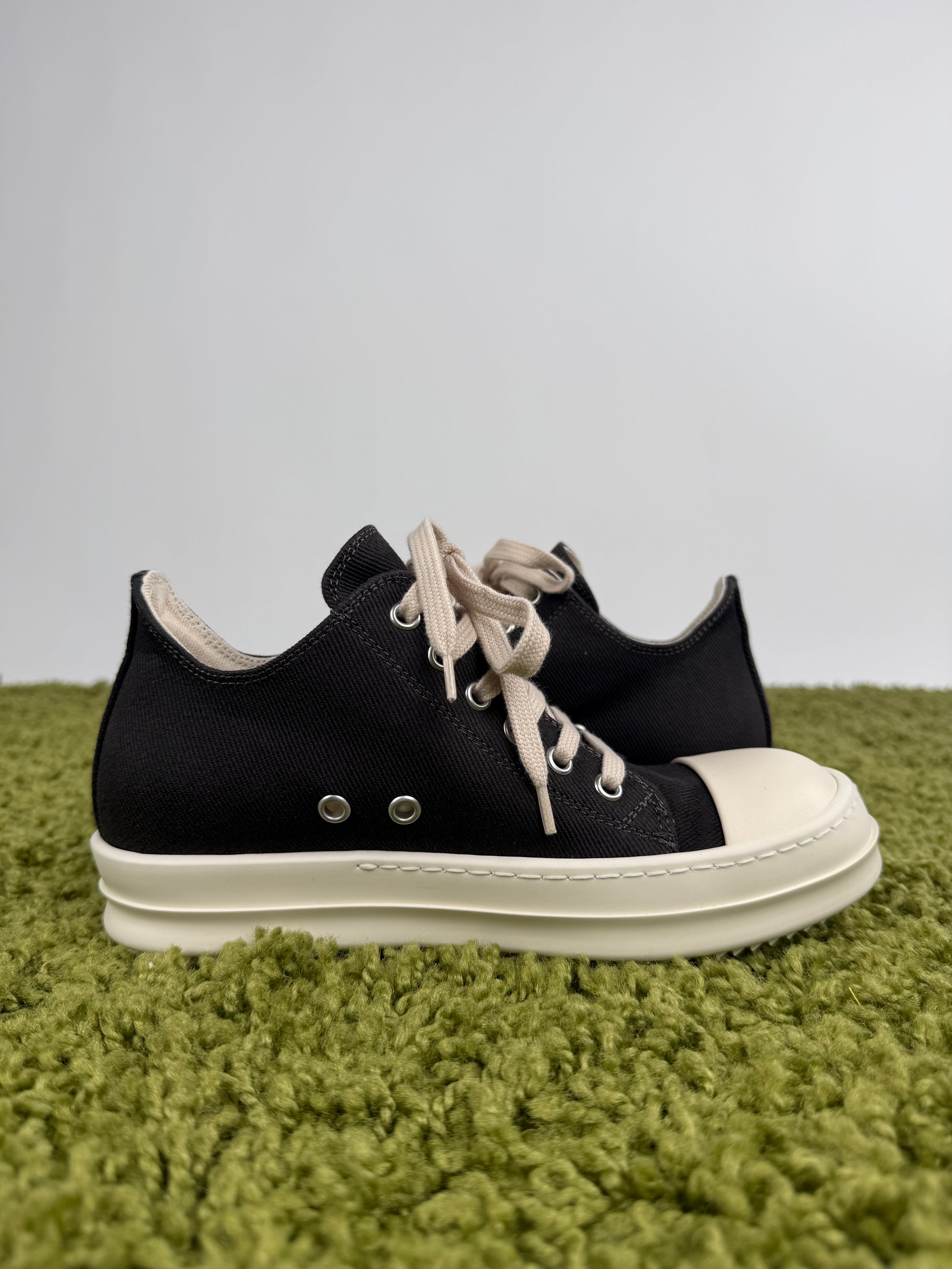 Rick Owens DRKSHDW Low Nero 35