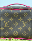 Beauty Case Louis Vuitton Nice Mini Marrone Multicolor