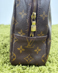 Beauty Case Louis Vuitton Marrone