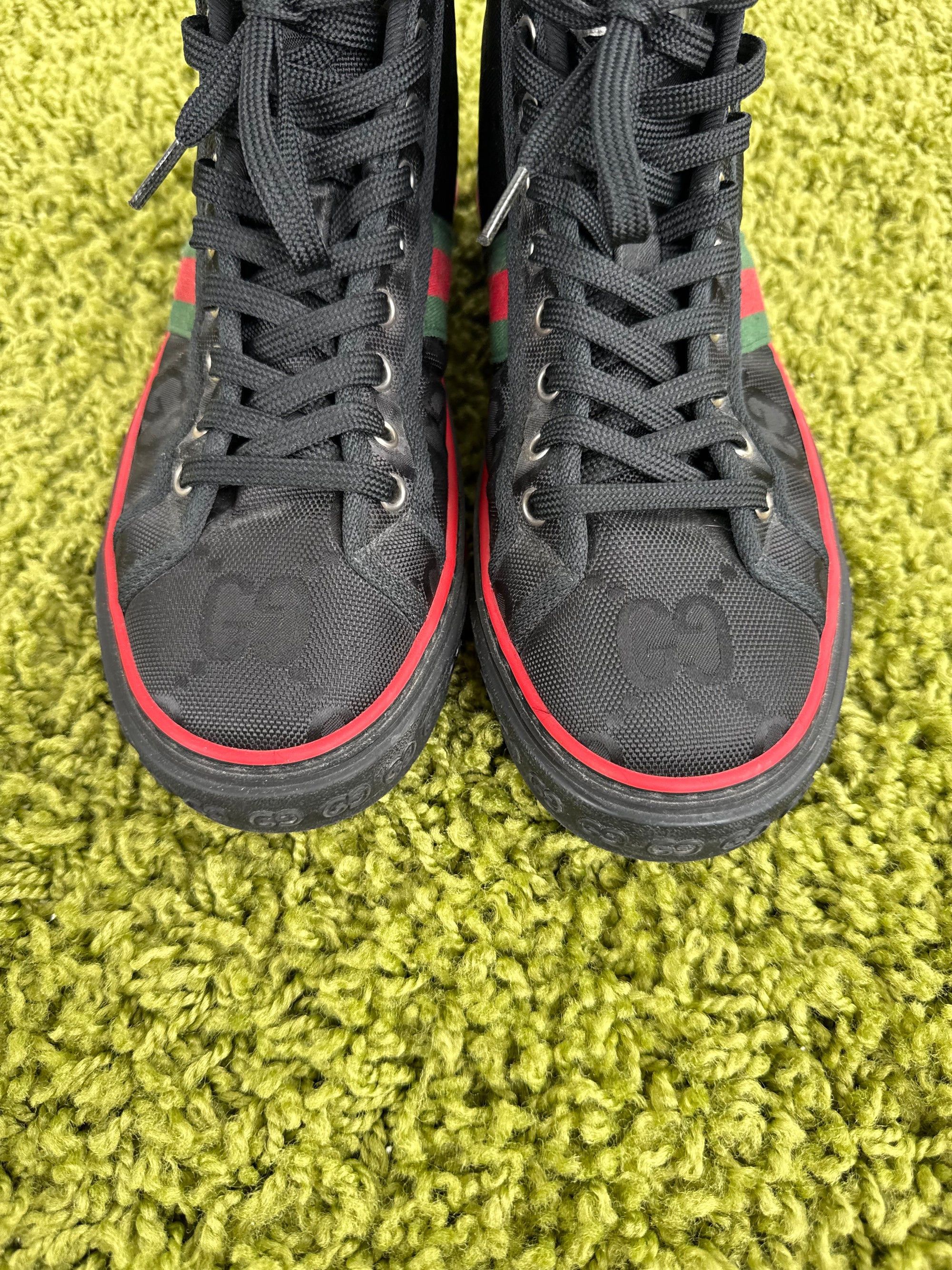 Gucci Tennis High Nera 6+