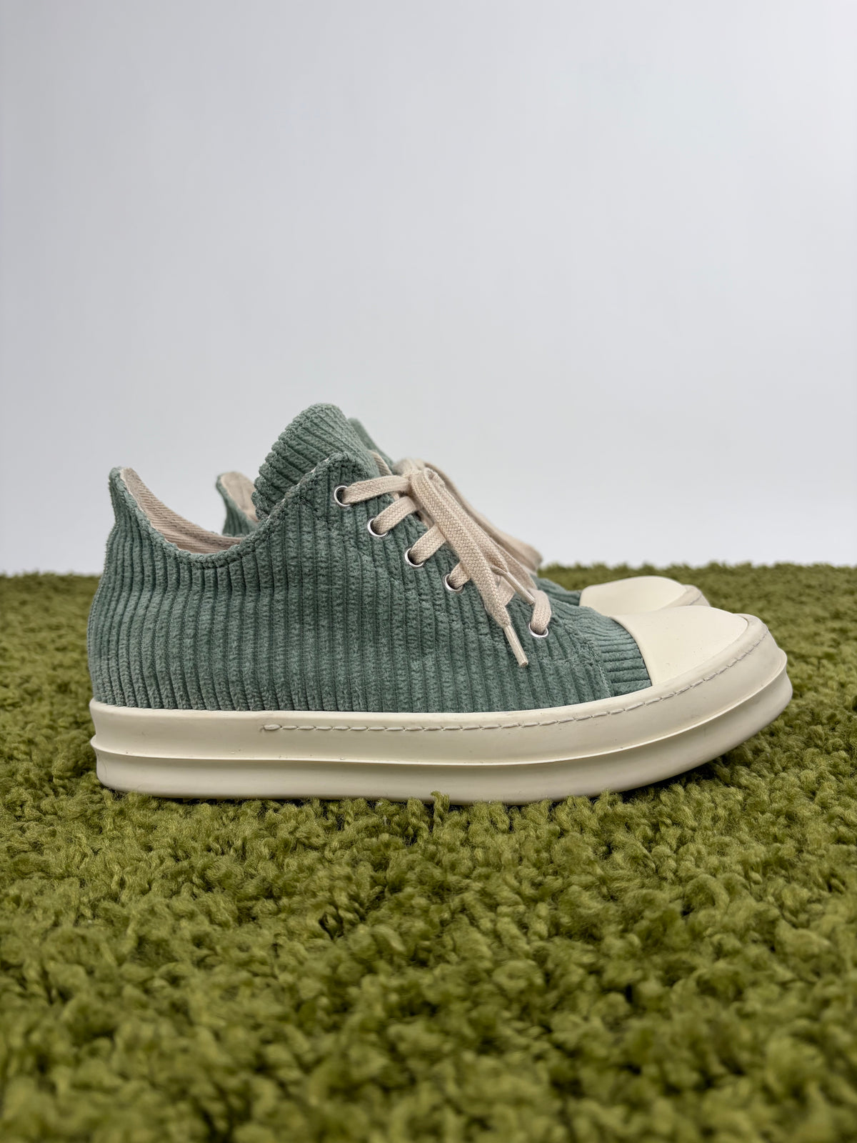 Rick Owens Ramones Low DRKSHDW Verde Acqua 38