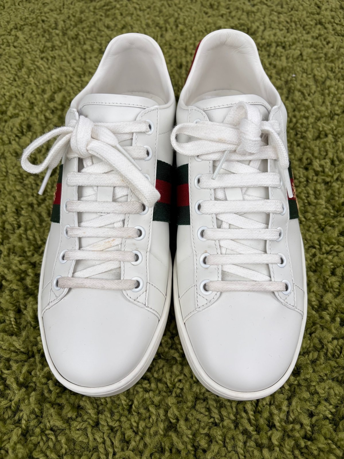 Gucci Ace Bianca 37.5 - Second Hand Di Fiore