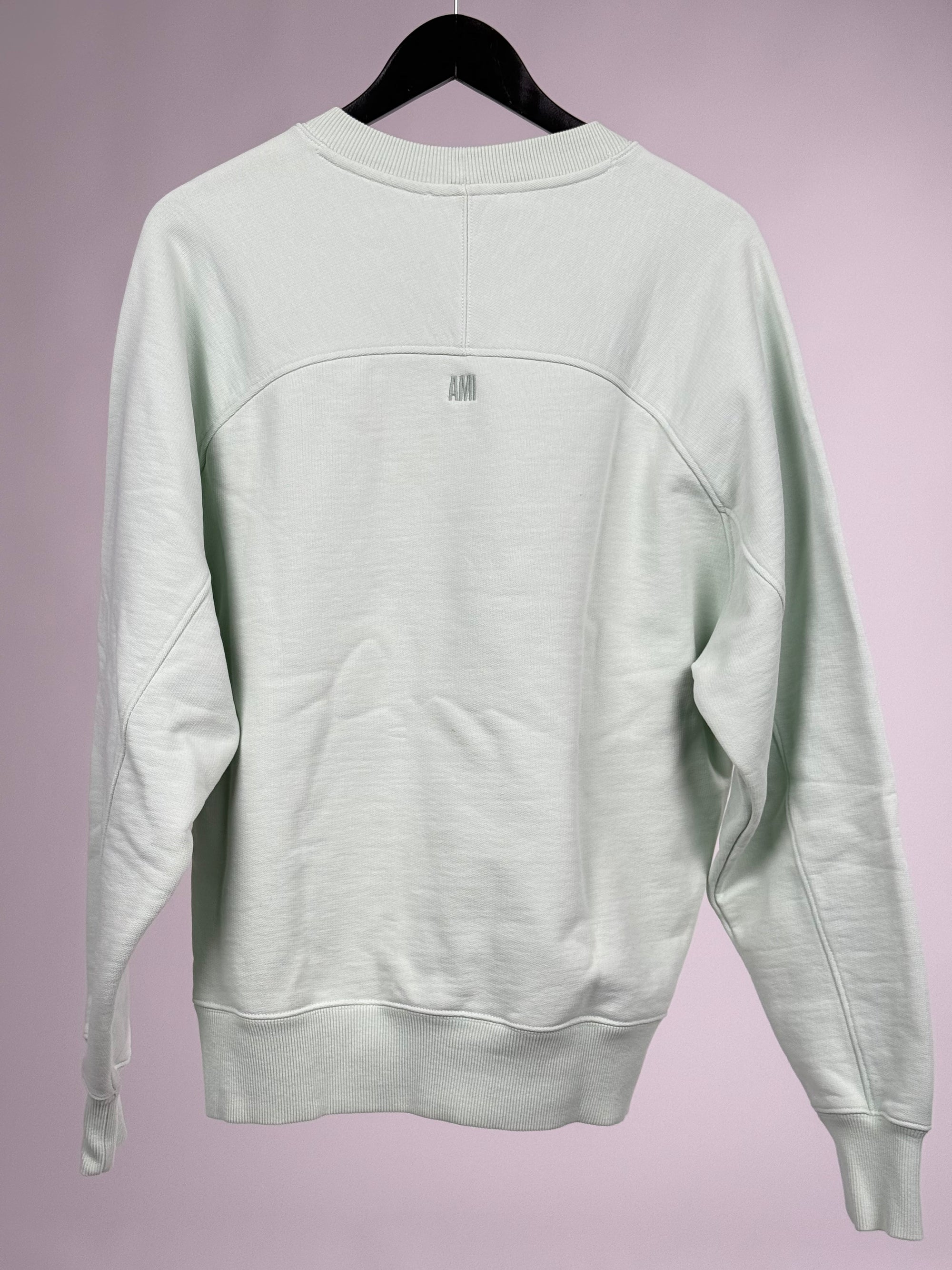 Felpa Ami Size M verde acqua