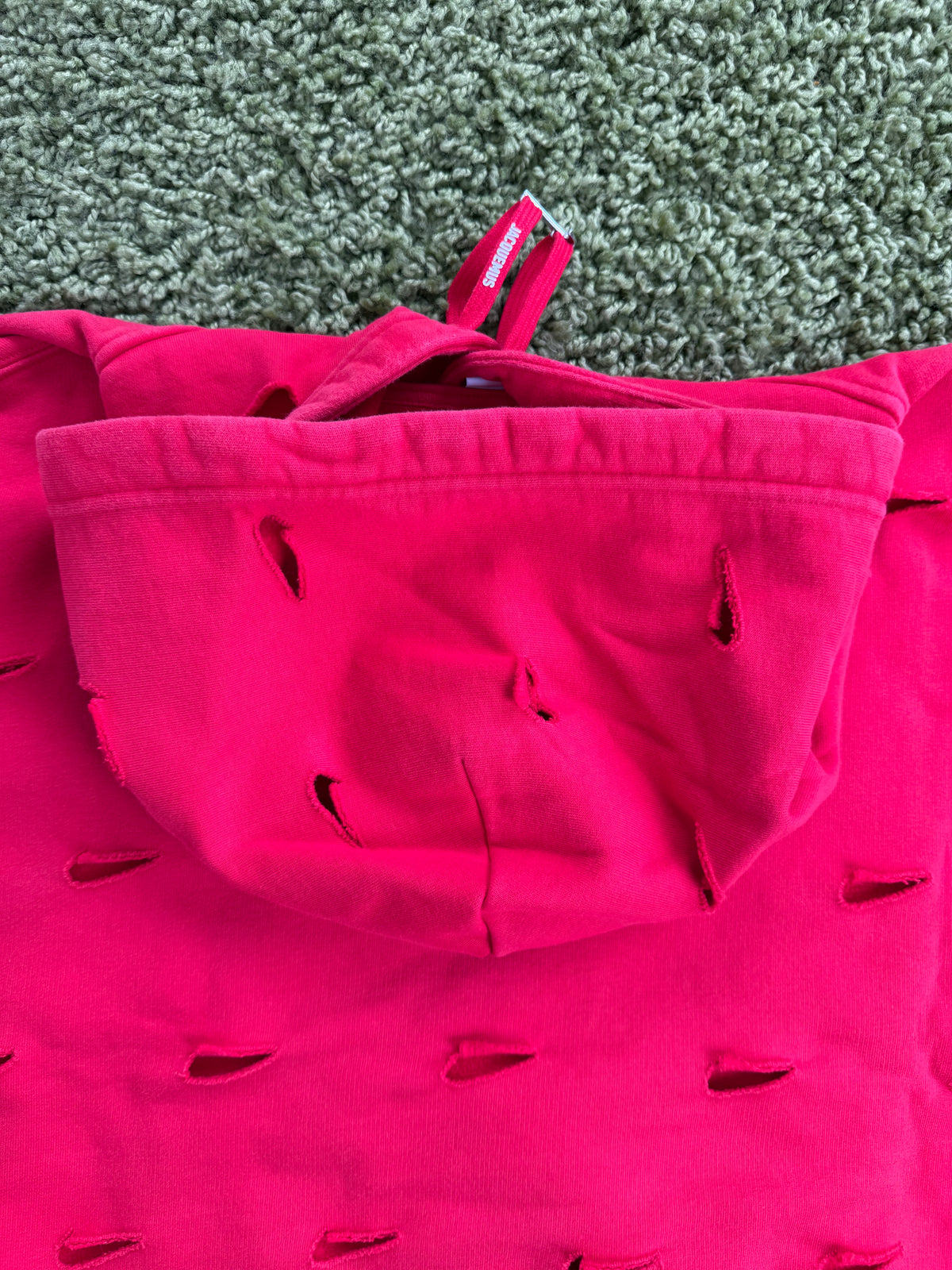 Completo Nike X Jacquemus Rosso Felpa M Pantalone M