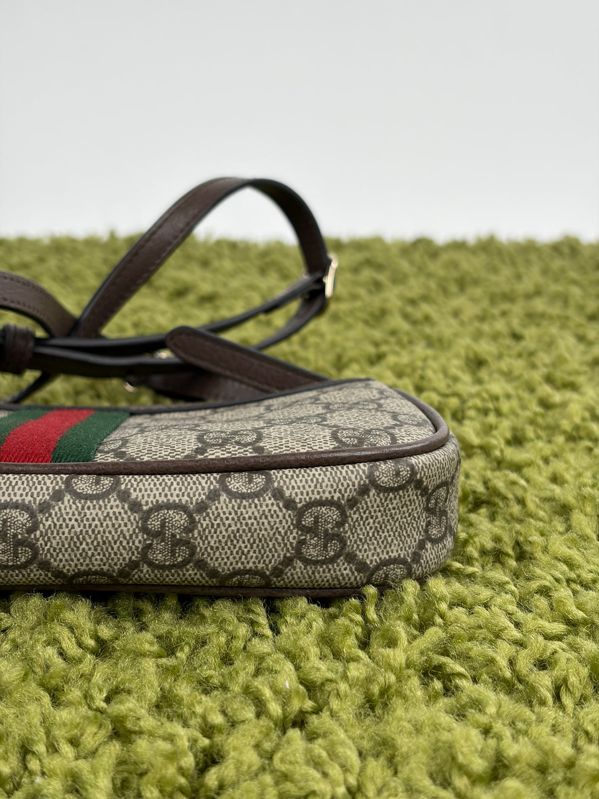 Borsa a spalla Ophidia Gucci Beige