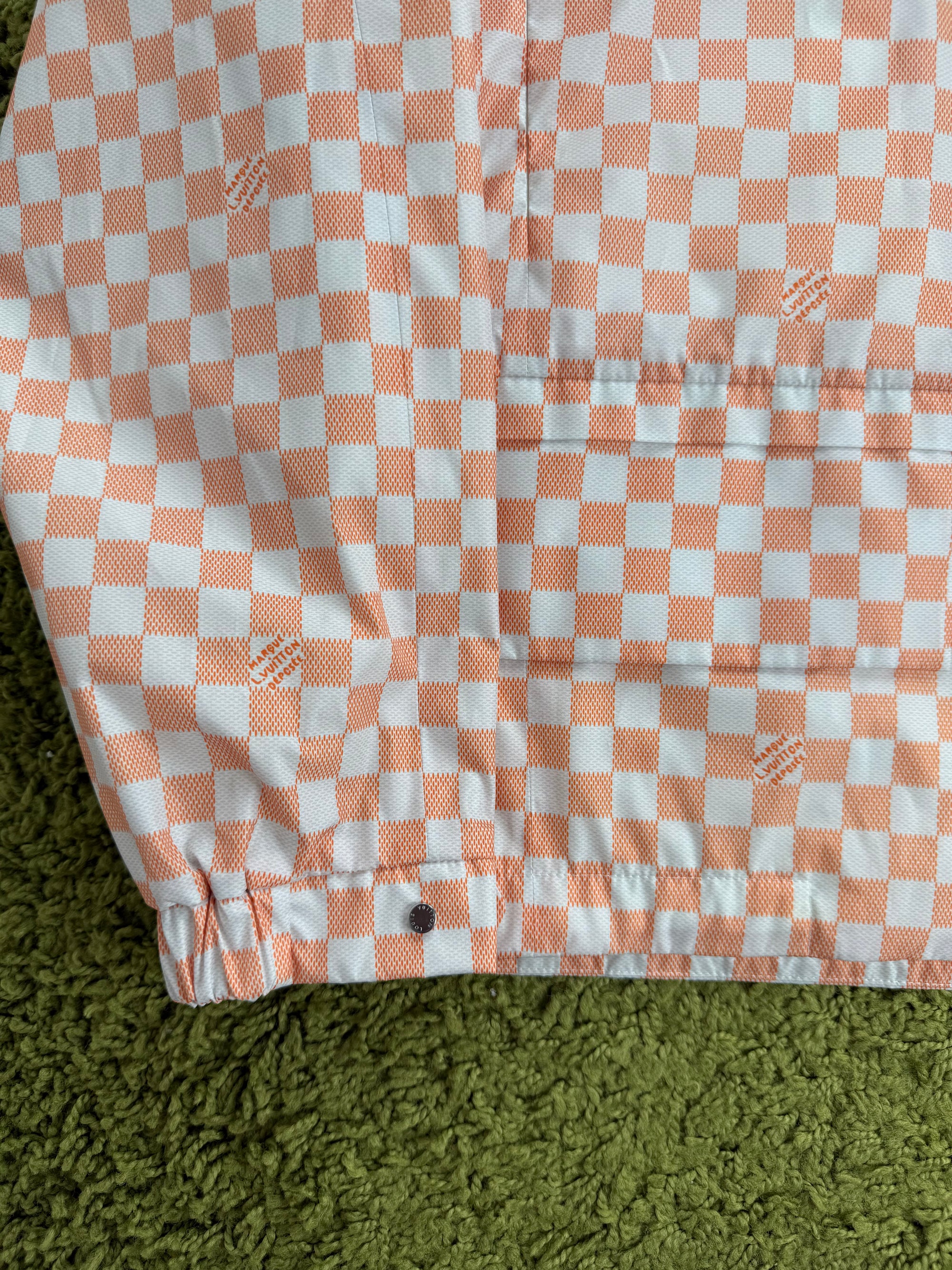 Giacca a Vento Louis Vuitton Arancione 48