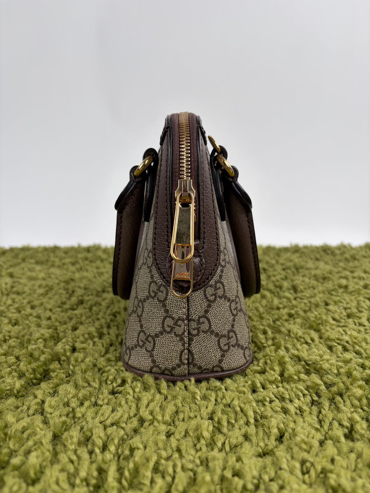 Mini Borsa a Mano Ophidia Gucci Beige