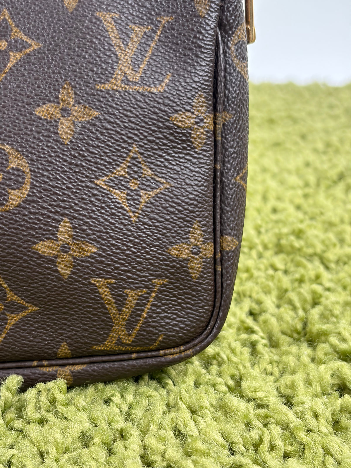 Pochette Louis Vuitton Monogram Accessories Marrone