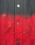 Giacca Louis Vuitton Size 52=XL nera e rossa