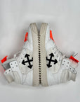 Off white Size 44 bianche nere e arancioni