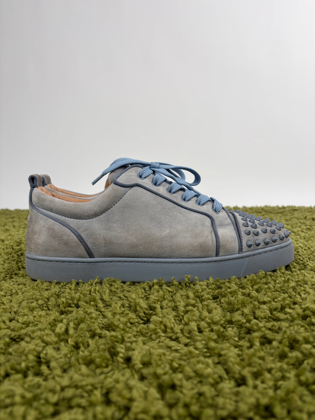 Christian Louboutin Spikes Azzurro 45