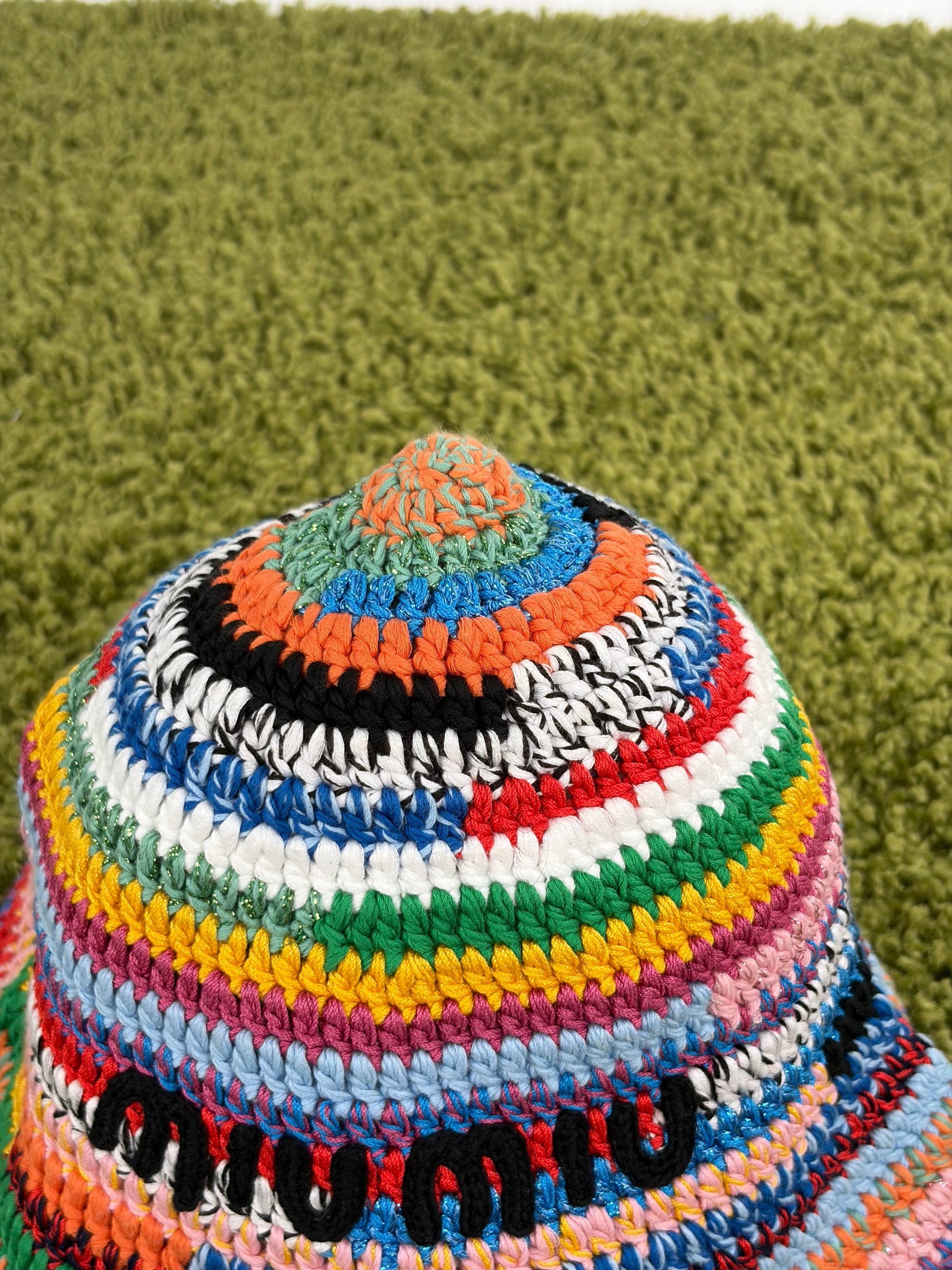 Cappello Miu Miu multicolore