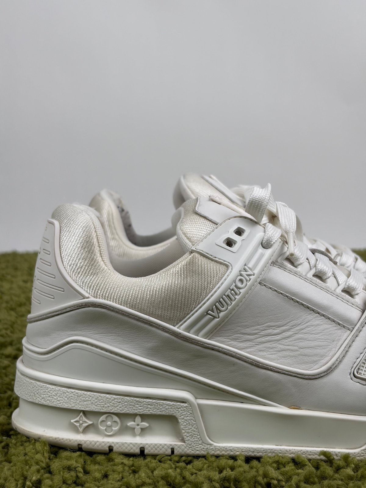 Louis vuitton trainer Size 8=42 calza 43 bianca - Second Hand Di Fiore
