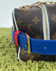 Beauty Case Louis Vuitton X NBA Marrone