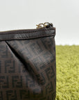 Borsa Fendi Baguette in tela Marrone