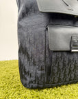 Zaino Dior in Jacquard e pelle di vitello