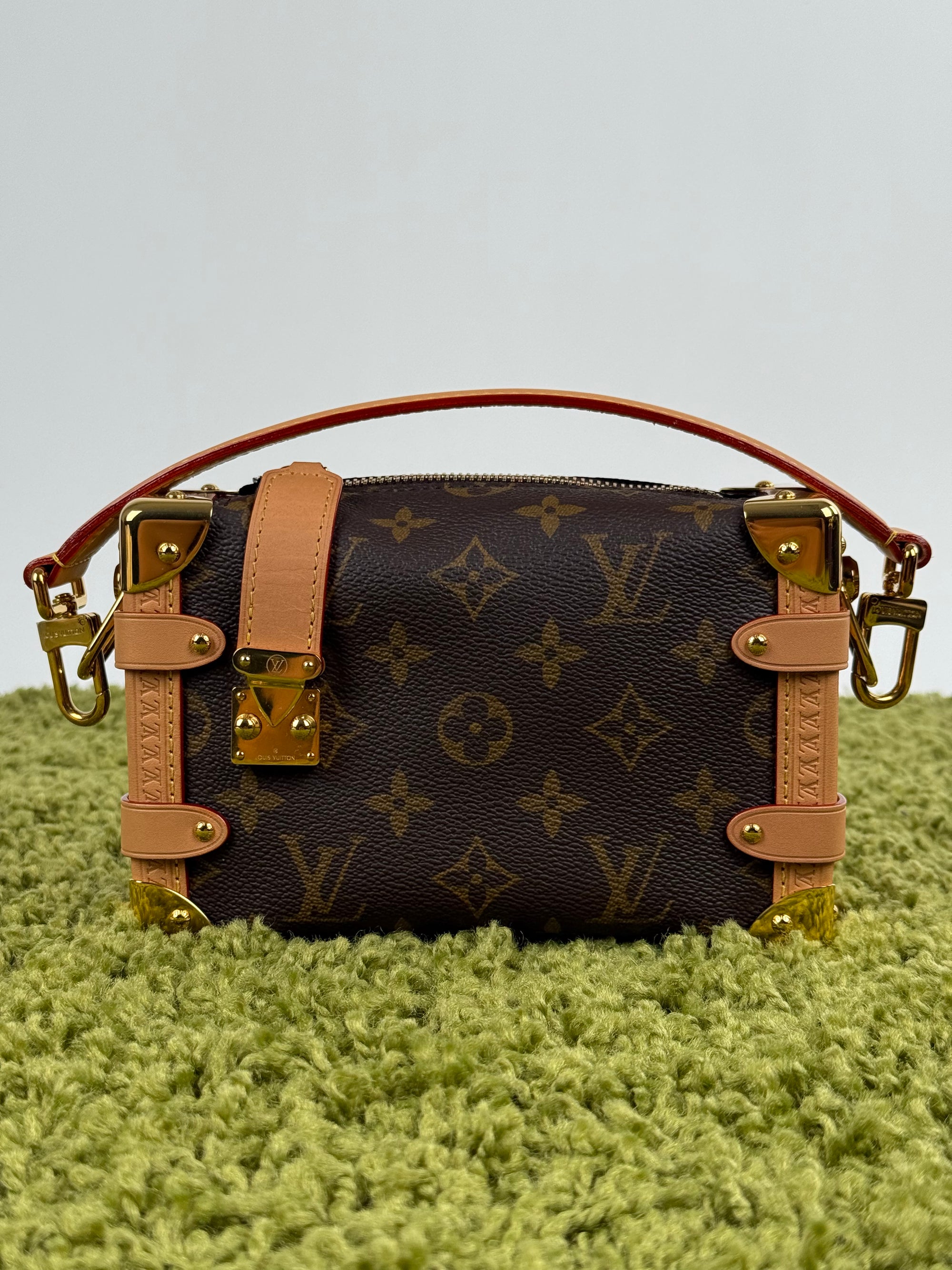 Borsa Side Trunk Louis Vuitton Marrone
