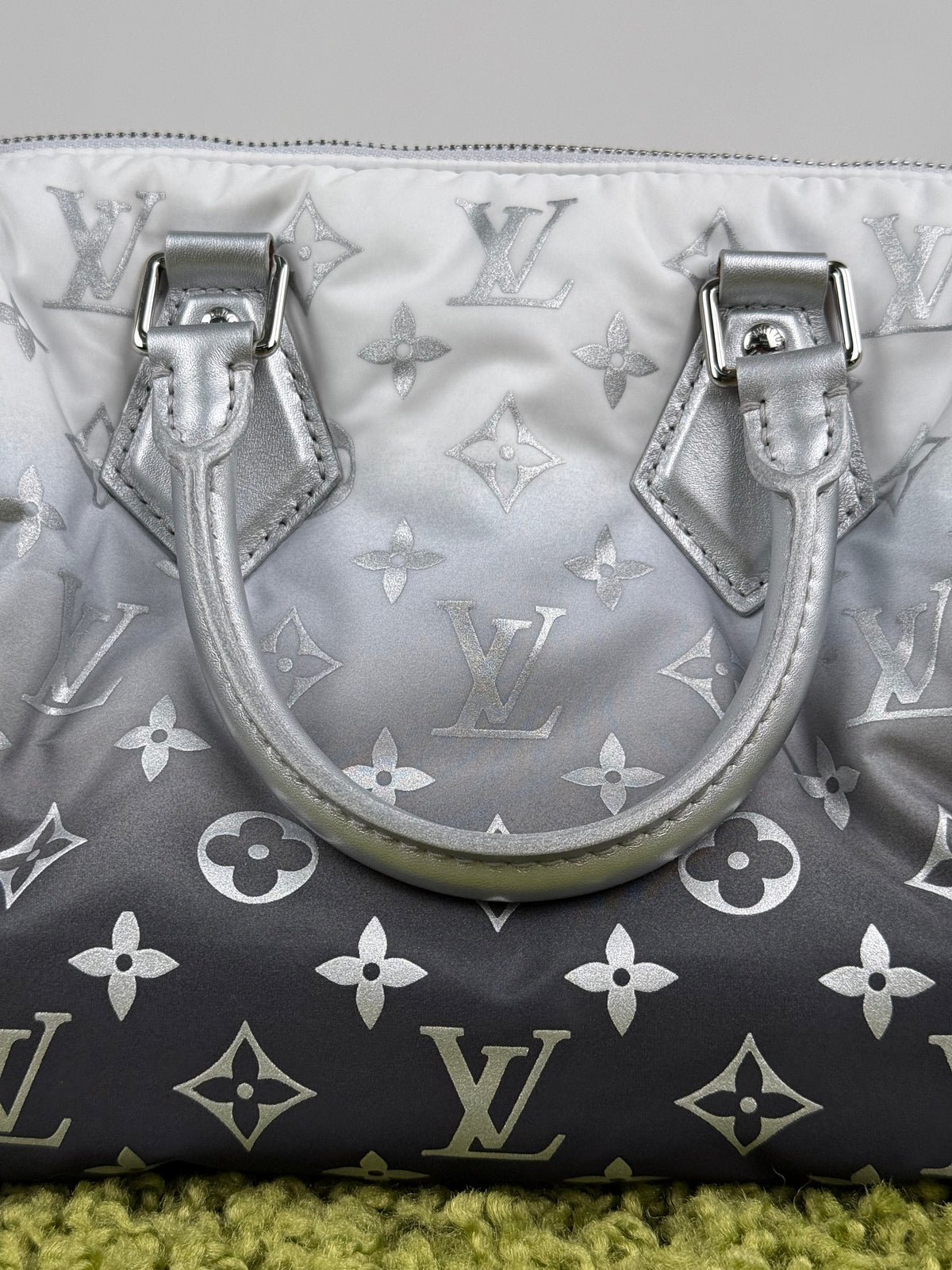 Borsa Louis Vuitton Sky Speedy Bandoulière 25 Grigio Multicolor