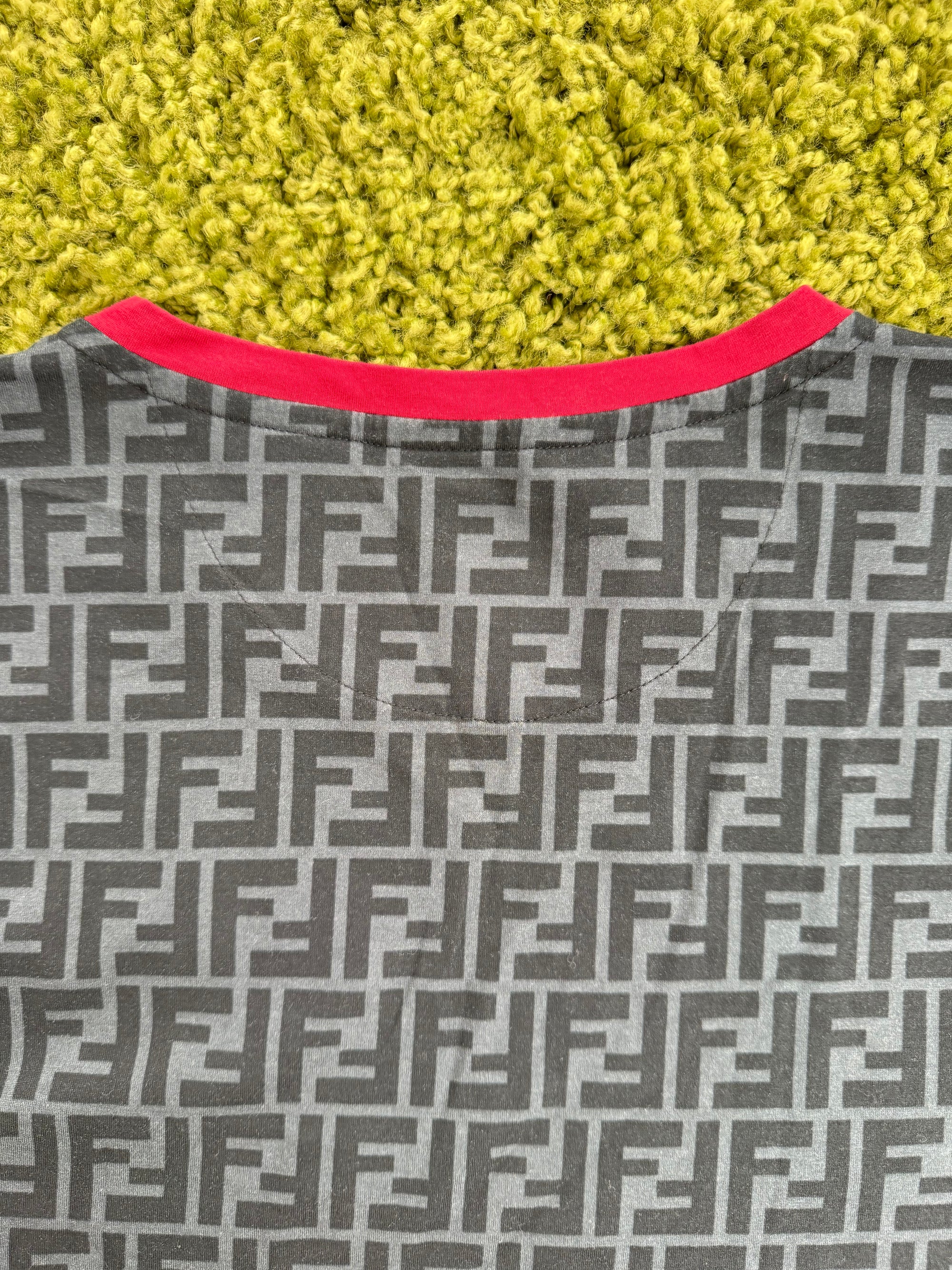 T-Shirt Monogram Fendi Nera XL