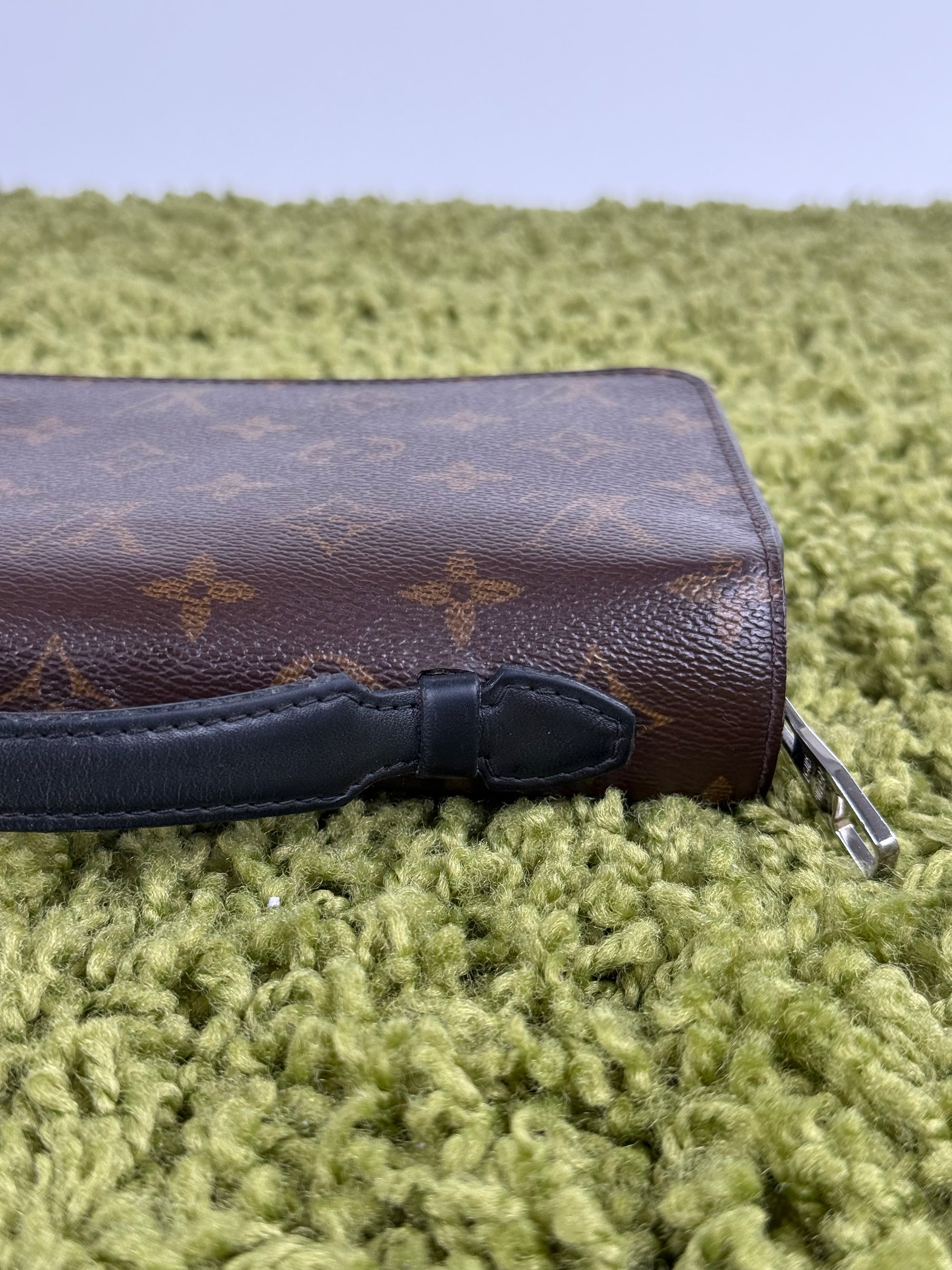 Portafoglio Monogram Macassar Zippy XL Louis Vuitton Monogram Marrone