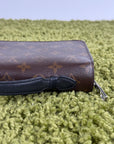 Portafoglio Monogram Macassar Zippy XL Louis Vuitton Monogram Marrone