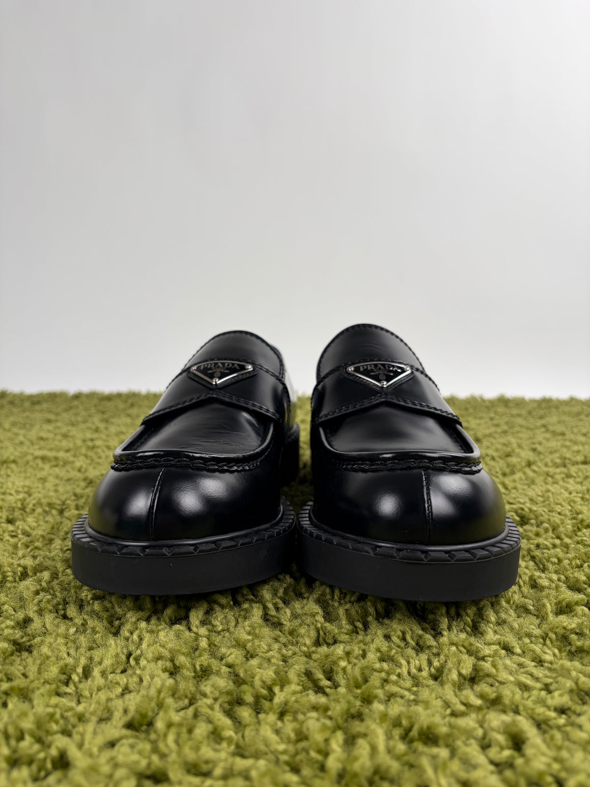 Mocassini Prada Chocolate Neri 9.5