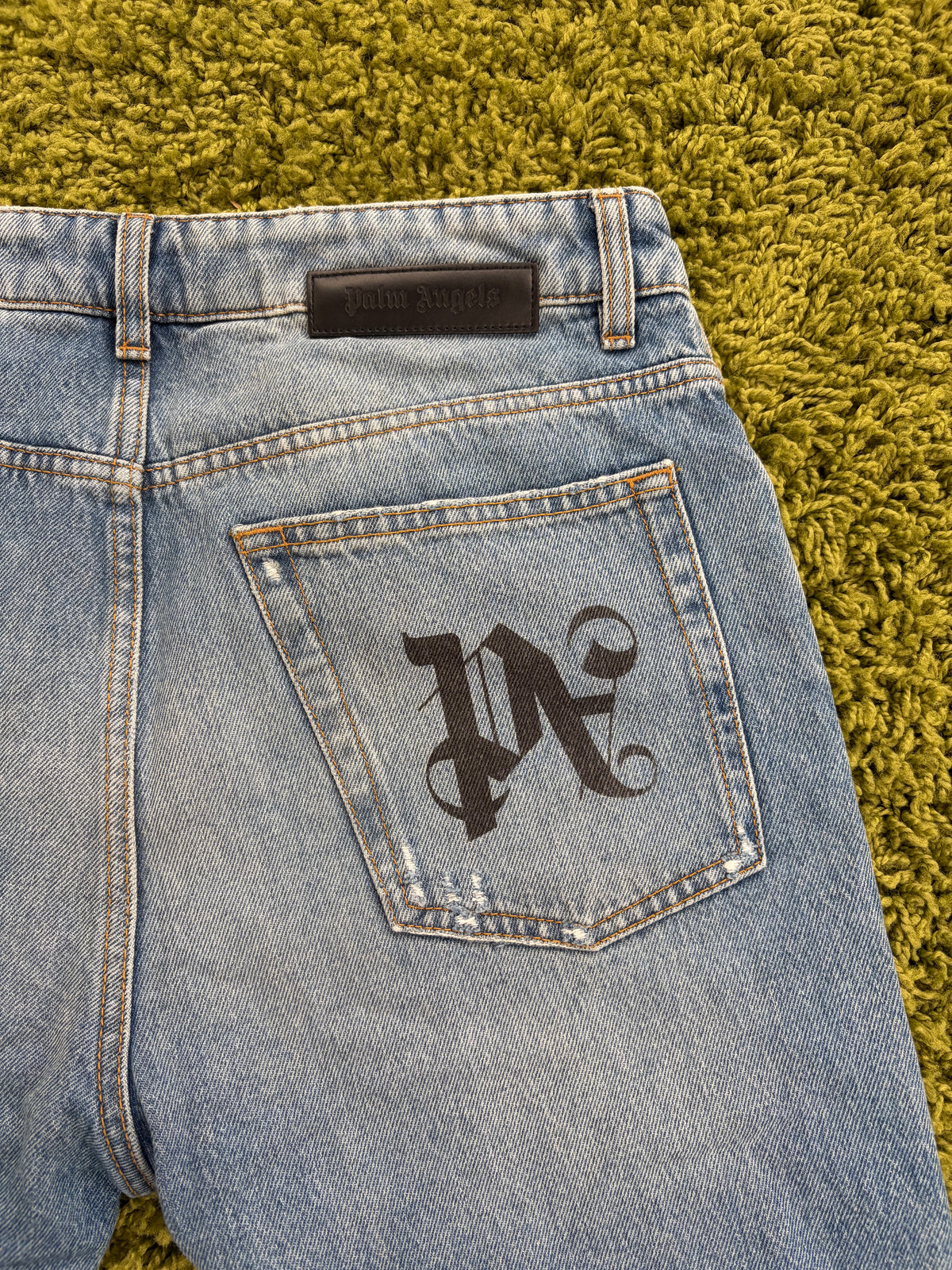 Jeans distressed Palm Angels in Denim 32