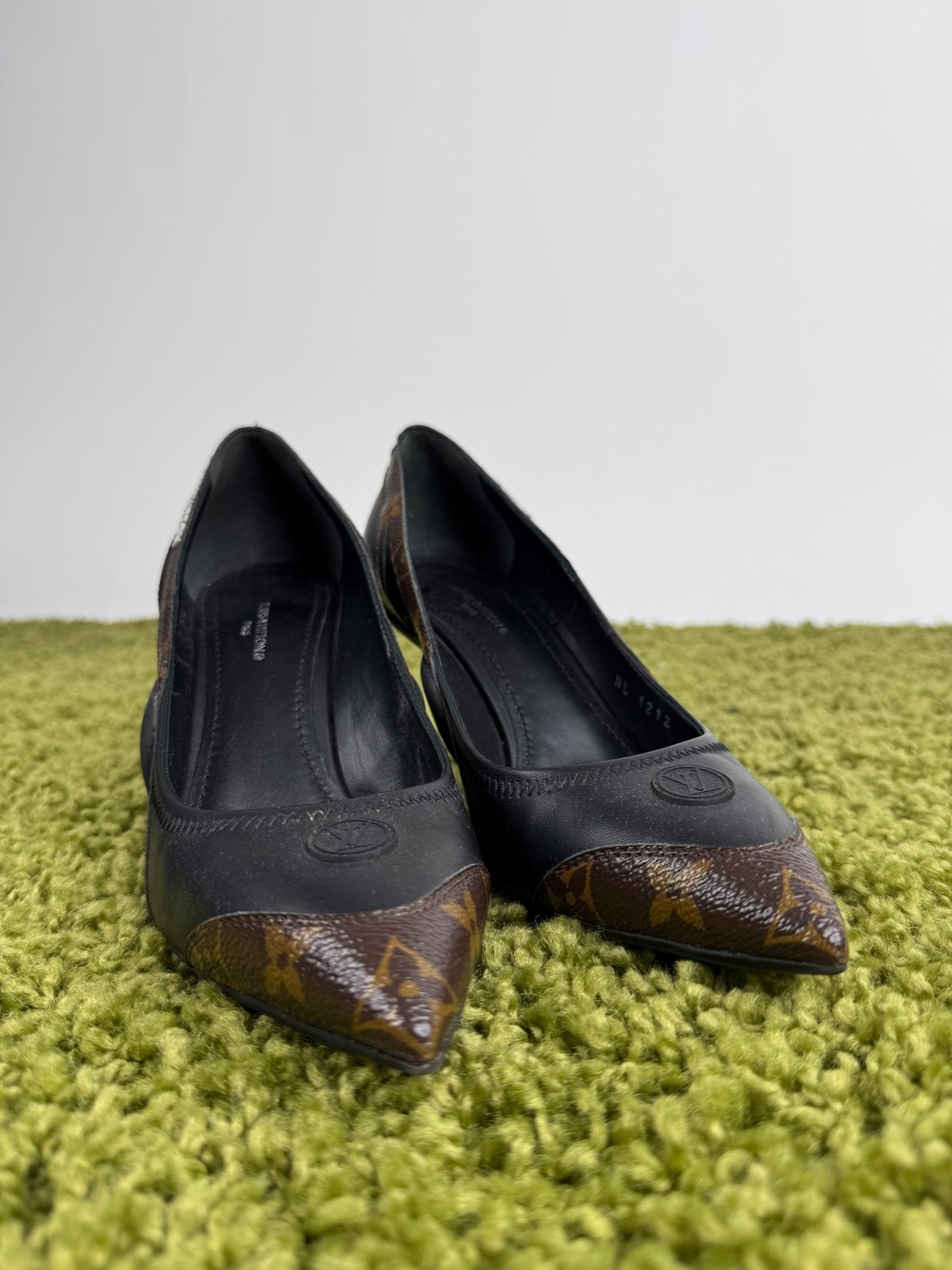 Tacco Louis Vuitton Monogram Nero 38 - Second Hand Di Fiore