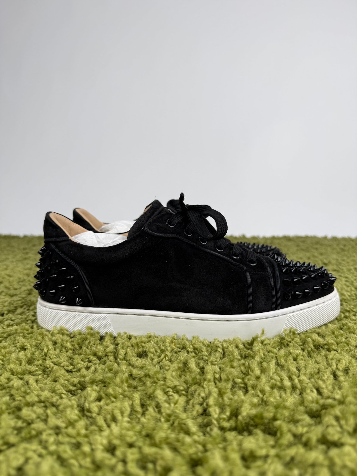 Christian Louboutin Spikes Nero 39 - Second Hand Di Fiore