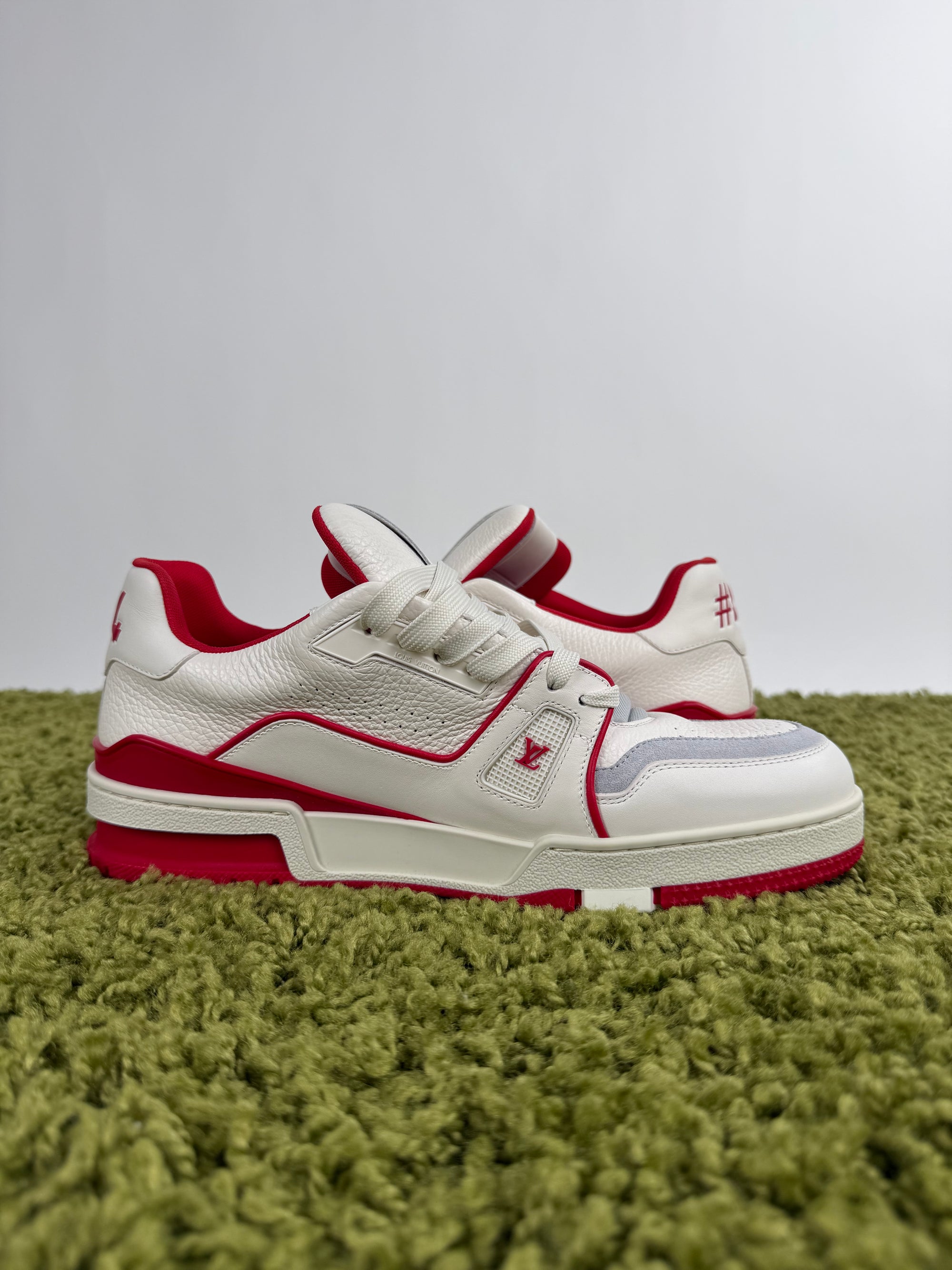 Louis Vuitton Trainer Bianca Rossa 7