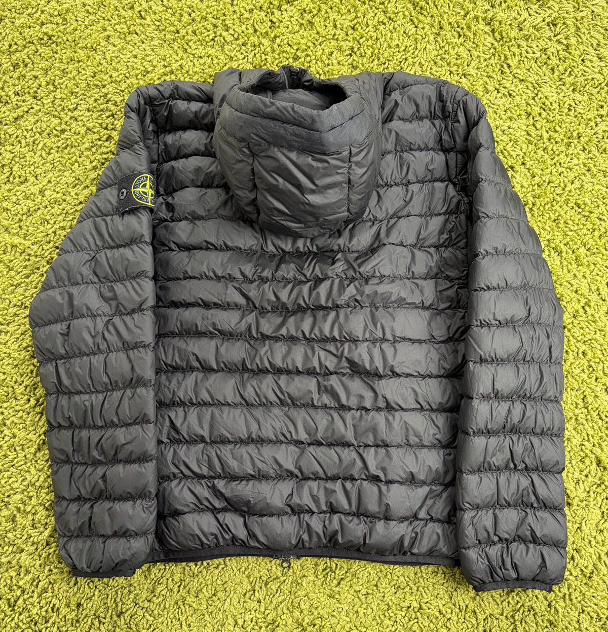 Giubbotto Stone Island Garment Dyed Micro Yarn Down Nero S