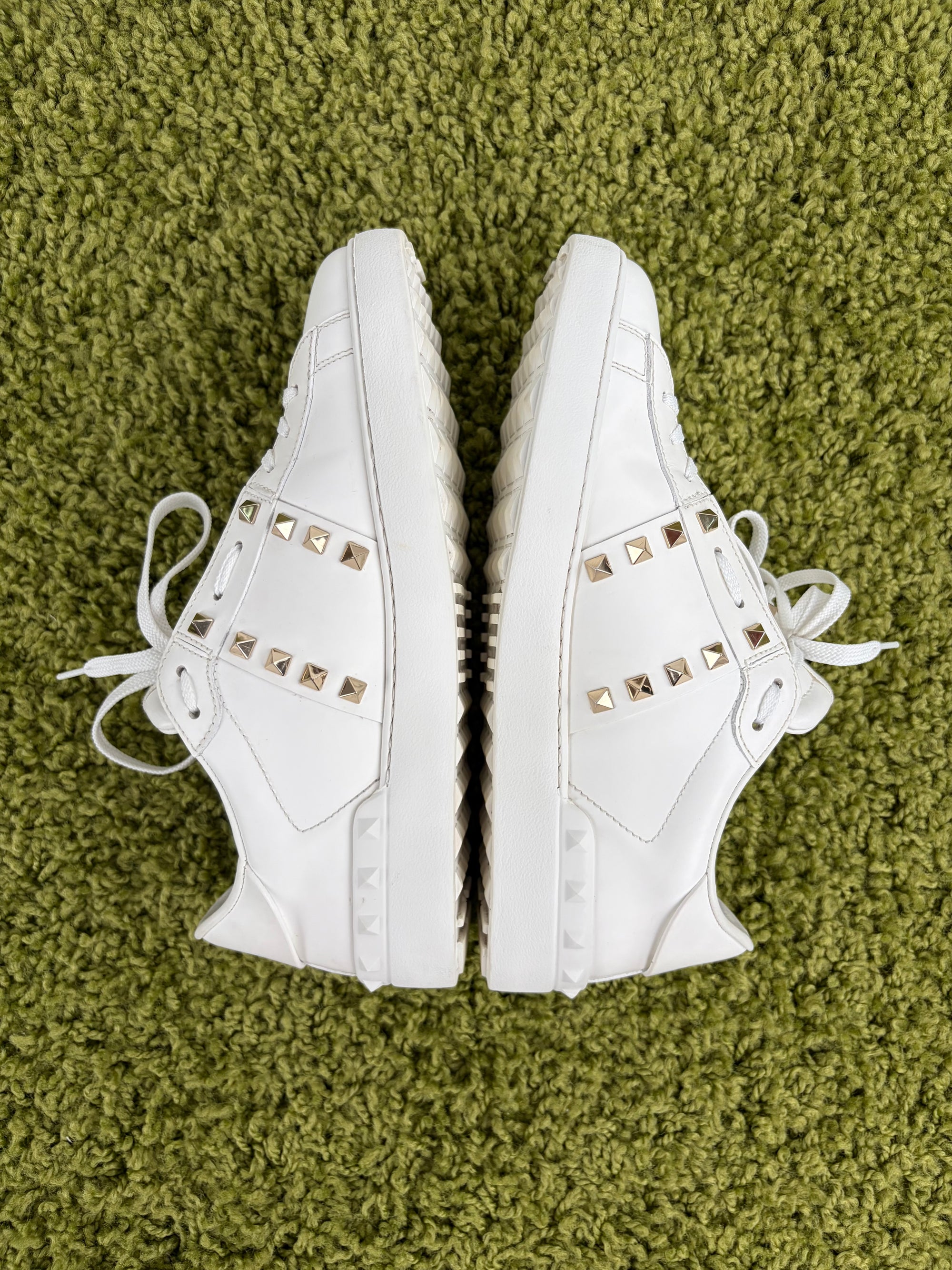 Valentino Rockstud Size 41 bianche e oro