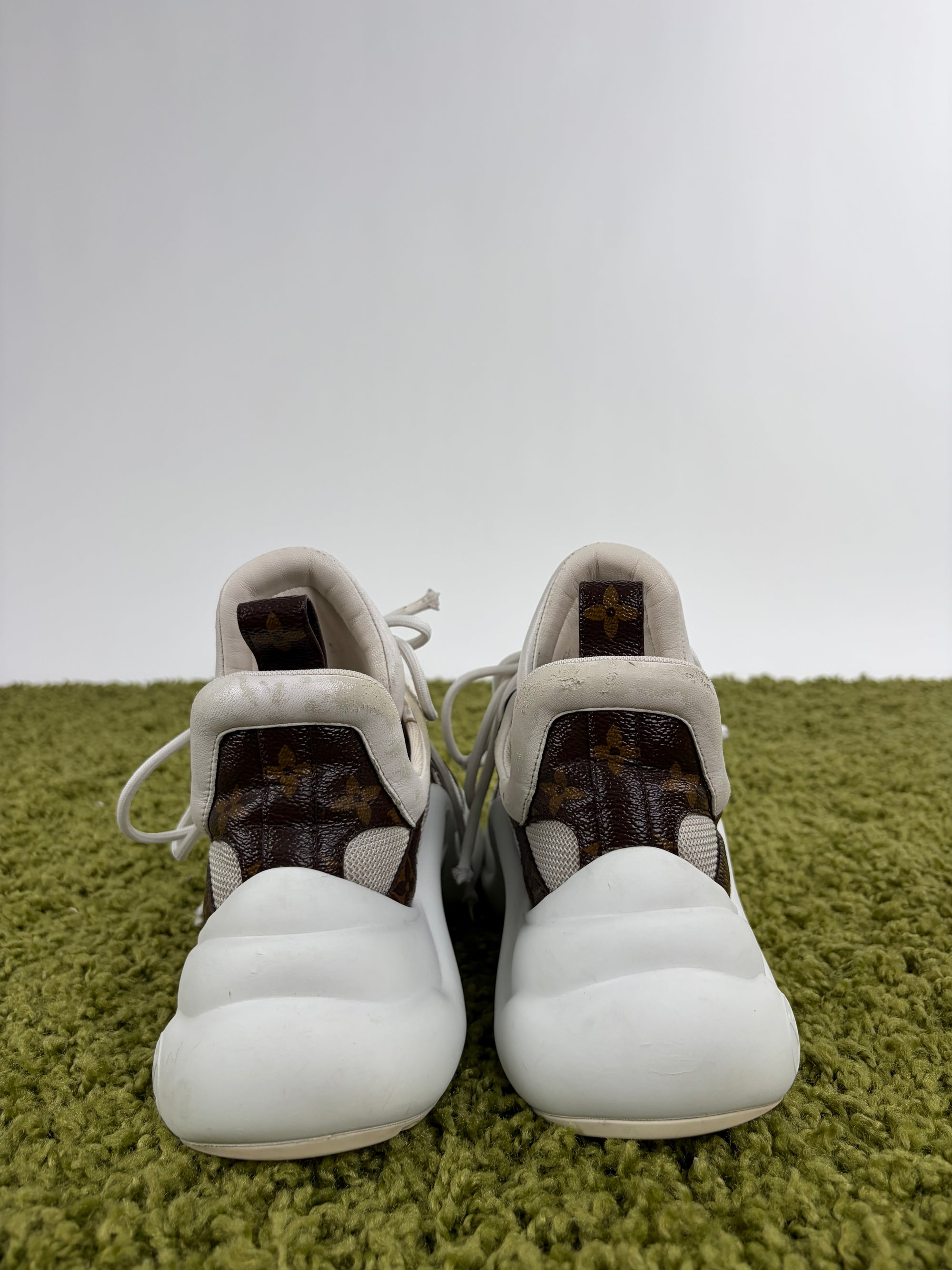 Louis vuitton archlight Size 37 bianche e marroni