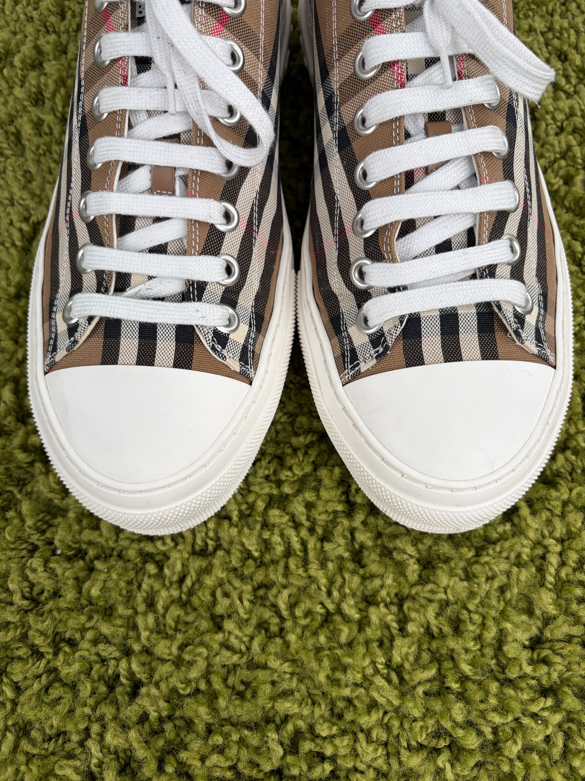 Burberry Check Sneaker Beige 45