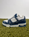 Louis Vuitton Trainer Denim Blu 38