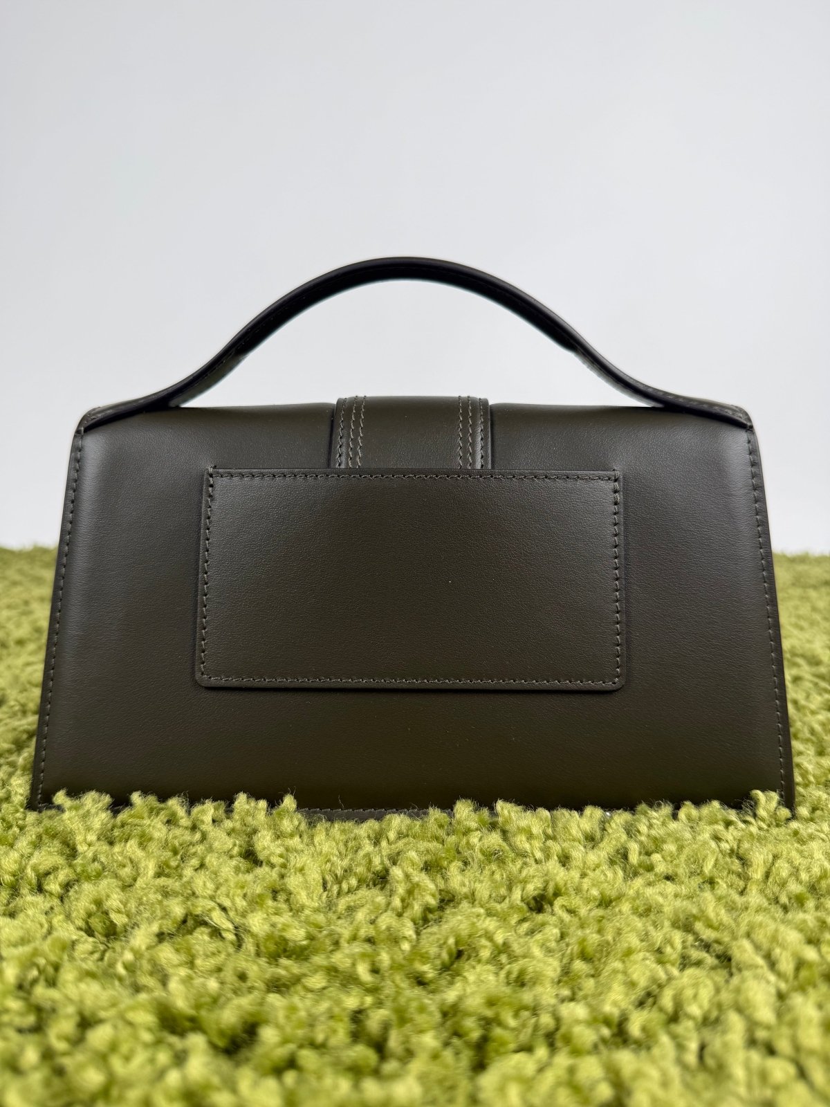 Jacquemus La Grande Bambino Verde Scuro - Second Hand Di Fiore