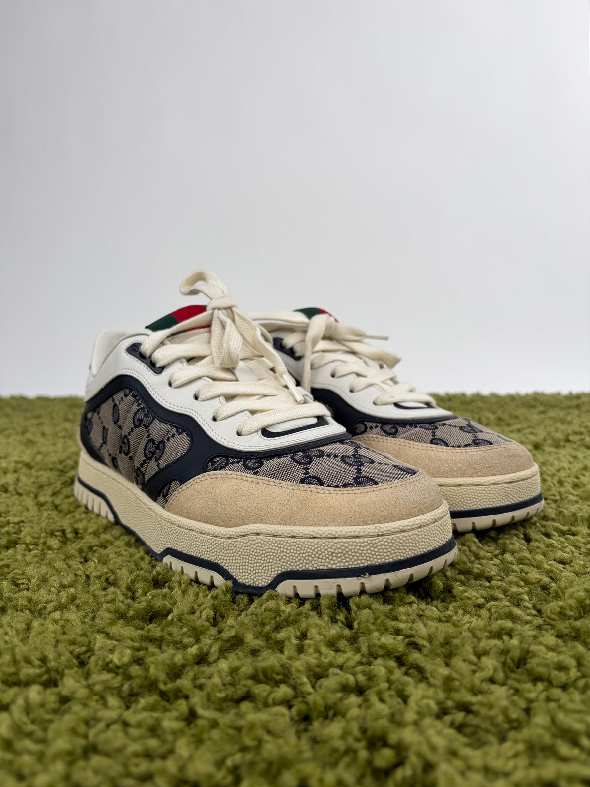 Gucci Re-Web Sneaker Beige 6.5