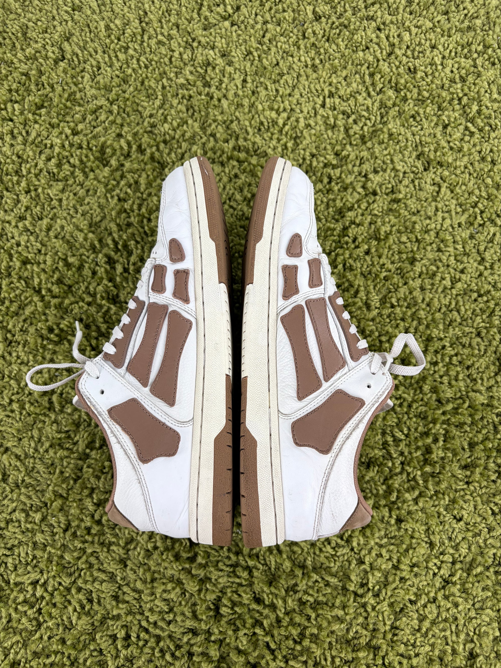 Amiri skeleton Size 45 bianche e marroni