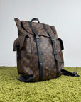 Zaino Christopher Monogram Louis Vuitton Marrone