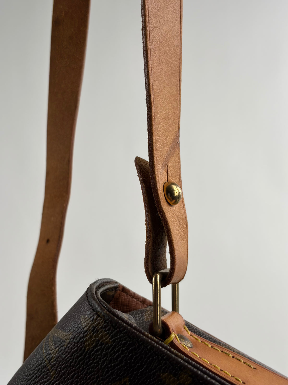 Borsa a tracolla Louis Vuitton Cartouchière Marrone