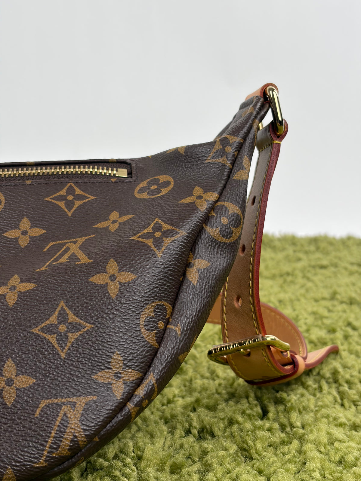 Marsupio bumbag monogram Louis Vuitton Marrone