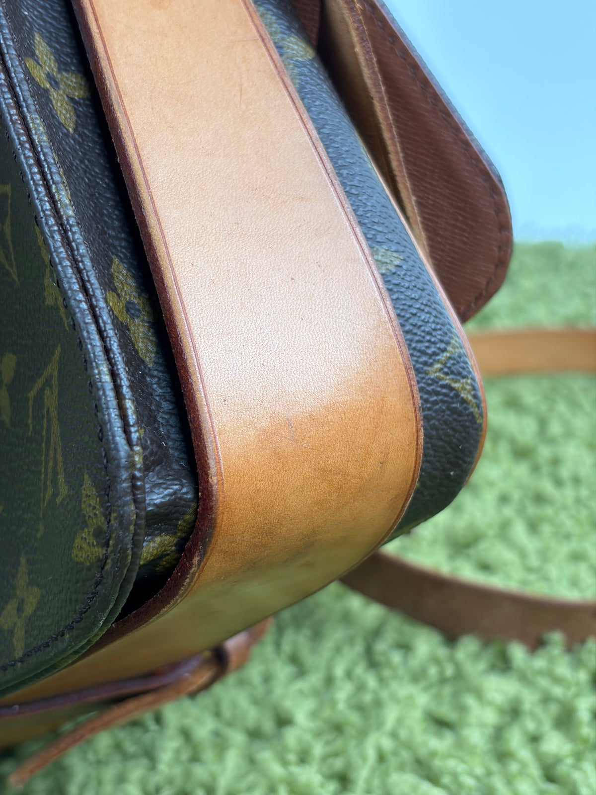 Borsa a tracolla Louis Vuitton Cartouchière Marrone