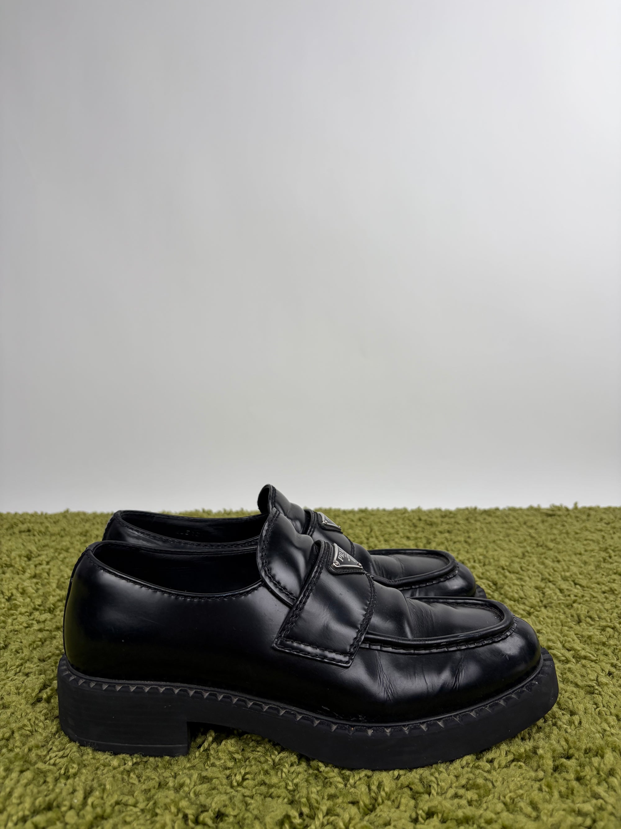 Mocassino Prada Size 8.5=42.5 neri