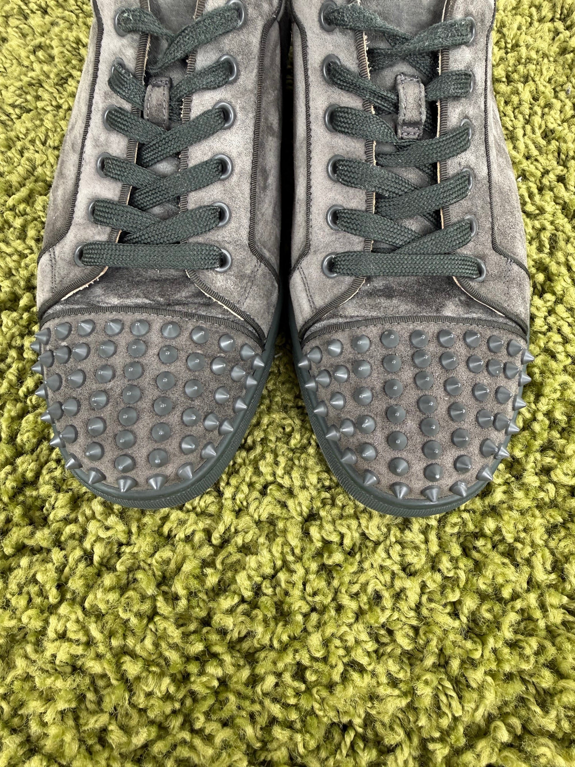 Christian Louboutin Spikes Petrolio 43.5
