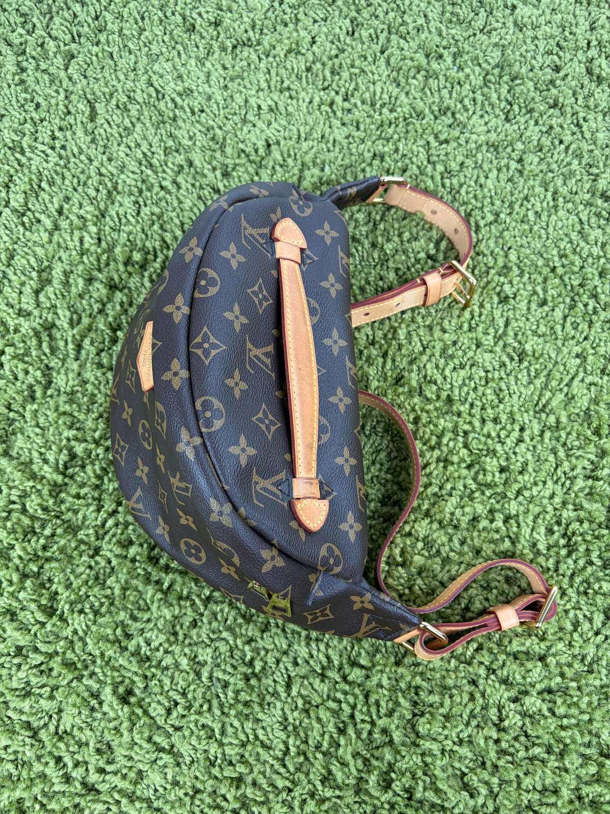 Marsupio bumbag monogram Louis Vuitton Marrone