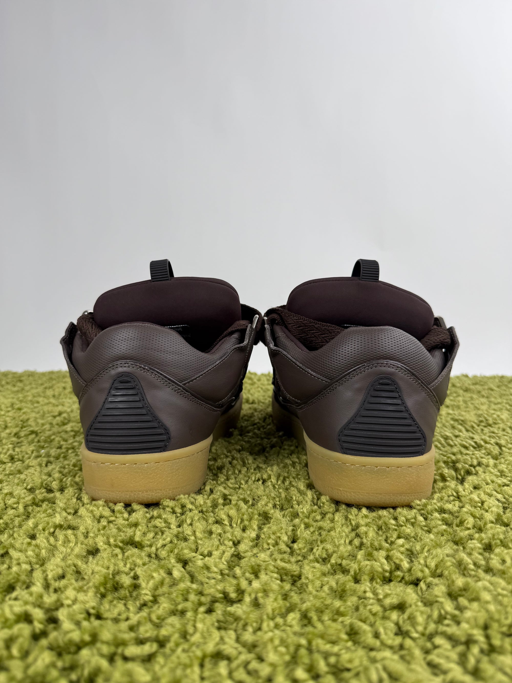 Lanvin Curb Sneaker Marrone 43