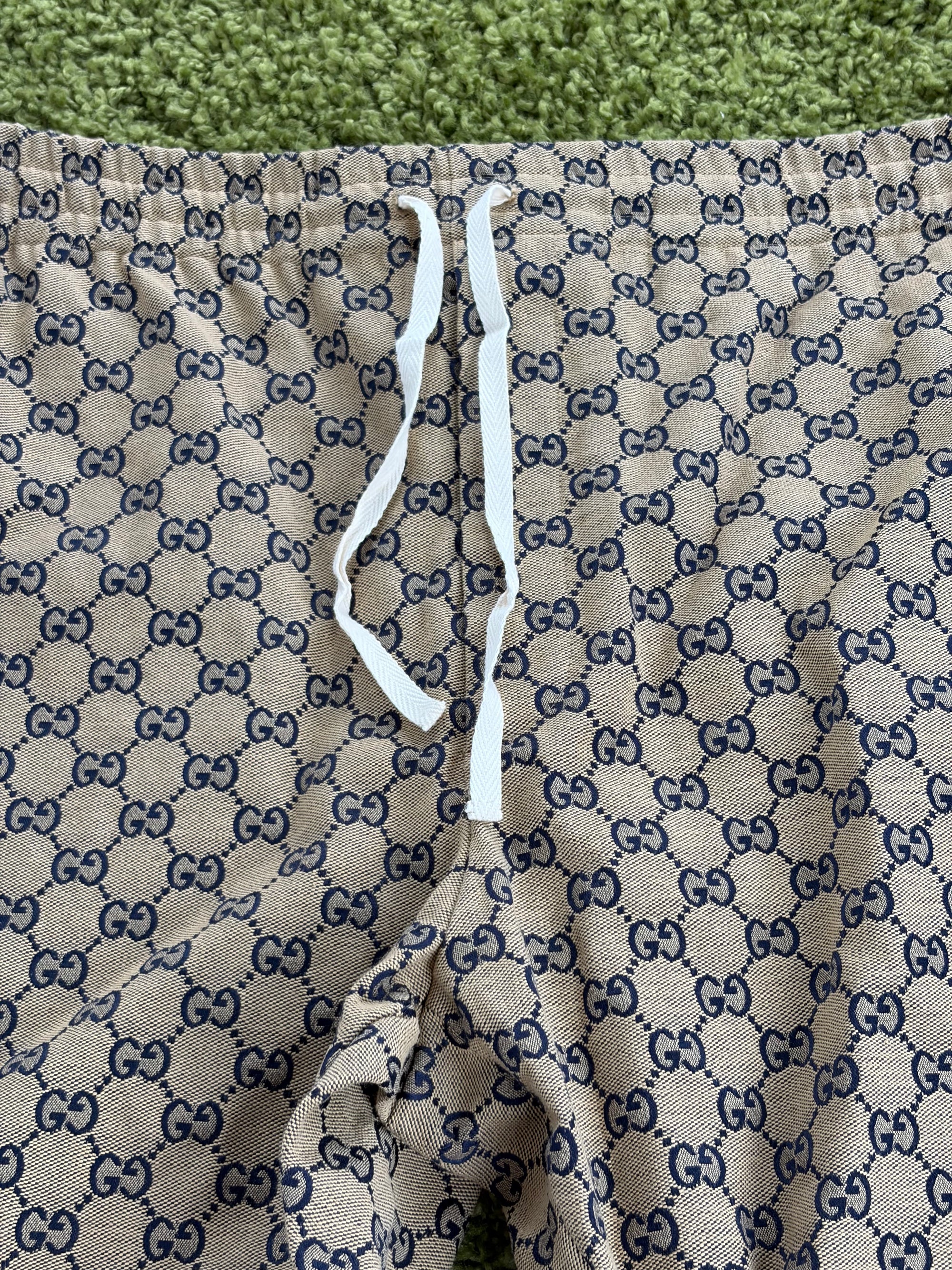Pantalone Gucci Size 56 beige e blu