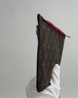 Borsa Neverfull Louis Vuitton MM Marrone