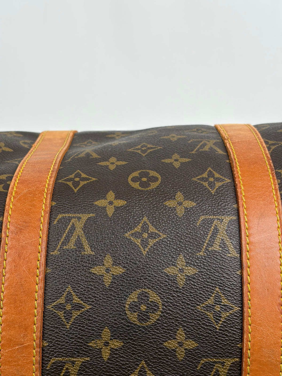 Borsone da viaggio Keepal Louis Vuitton Marrone