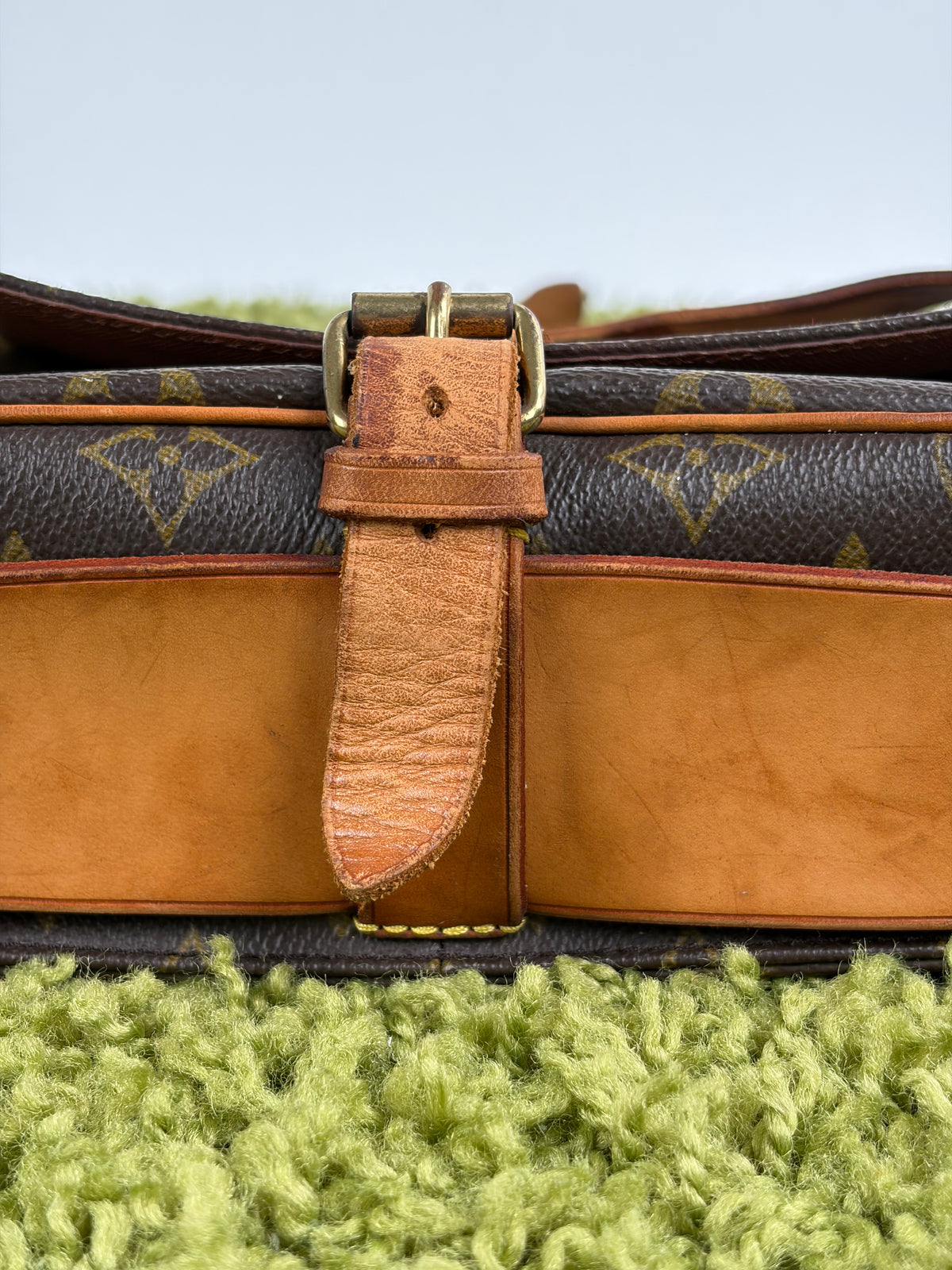 Borsa a tracolla Louis Vuitton Cartouchière Marrone